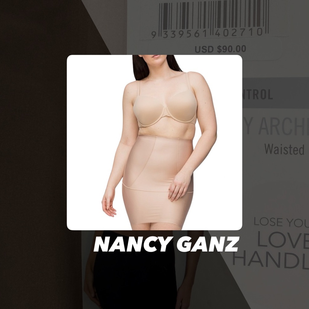 NWT Nancy Ganz Body Architect Waisted Half Slip